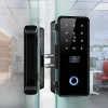 Controllo NFC Smart Lock senza perforazione Office Glass Lock Digital Dispronta digitale blocco bluetooth ttlock elettronico fechadura wifi digitale