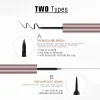 Eyeliner O.TWO.O Waterproof Liquid Eyeliner Pen Two Types Brush Tip Easily Draws Long Lasting Eye Liner Pencil Thin Thick Defined Lines