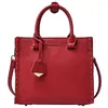 Schoudertassen vrouwen mode messenger tas dames high-end handtas western-stijl meisje one-shoulder square