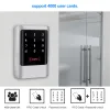 Control IP65 Waterproof RFID Keypad Access Control Panel Touch Metal Board 125KHz/13.56MHz Smart Reader For Door Access Control System