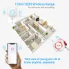 Control SINGCALL Tuya WiFi Smart Home Wireless Caregiver Pager System for Elderly Patient 1 Waterproof SOS Button 1 Plugin Receiver