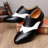 Dance Shoes Leather Men Modern Dancing GYM Ventilate Ballroom Latin Sports Adult Formal Dress Square Banquet Male Sneakers