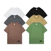M4xl Summer Cotton Mens Tshirt Shortsleve Man Shirt Short Short Pure Color S Clood Shirts Tops Tops Time Mens Clothing 240416