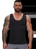 男性のボディシェーパー圧縮シャツスリミング腹筋ワークアウトトレーナーTummy Contorl Male Corset Undershirt Tank Tops Shapewear 240412