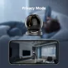 Cameras IMou REX 4MP WiFi Camera Smart Auto Cruise Mode de confidentialité Caméra Vision nocturne Twoway Talk Active Disterrence PTZ Couverture CAM