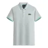 Brand de créateur pour hommes Polo Polo Rendule Res résistante Pure Coton Breatchable Fashion 8 Color Business Slim Fit Men's Shirt Polo M-3XL-JC