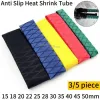 Accessories 1/5piece Non Slip Heat Shrink Tube Fishing Rod Wrap 15 18 20 22 25 28 30 35 40 45 50mm Handle Insulated Protect Waterproof Cover