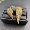 Brooches Wing Brooch Elegant And Generous Vintage Stereo Suit Coat