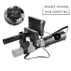 Scopes DIY Infrared Night Vision Sight Scope Installation 4.3 Inch Display Screen for Optics Riflescope Tactical Day Night Hunting View