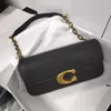 Borsa da tabby club designer di lusso Guido portafoglio in pelle vera e propria borsa a tracolla nera e dorata Classica a tracolla versatile squisita ed elegante sacca portatile