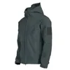 사냥 재킷 전술 하이킹 재킷 야외 소프트 쉘 바람 방수 방수 통기성 남성 군복