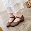 Casual schoenen 2,5 cm koe echte lederen vrouwen nieuwigheid authentieke elegantie zomer sandalen modeontwerper etnische flats ondiepe comfortabele haak