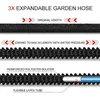 Säljer trädgårdsslang flexibel slang trädgårdsvattenrör dubbel latex högtryck biltvätt slang trädgårdar leveranser bevattning 240410