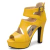 Сандалии Lasyarrow Plus Size 34-51 Ladies Platform Fashion Кратка Spike High Heels Summer Women 2024 The Party Shoes wear