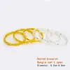 Chain Trendy Dubai Gold Color Silver Color Bangle Jewelry Top Quality Gold Color Ethiopian Bangle Bracelet Arab Bangles Jewelry Y240420