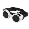 Gafas a prueba de viento de perros Ajuste de gafas de cinturón Gafas de sol de viaje de mascotas