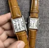 Bonne belle montres pour femmes 28 mm Corloge de batterie de quartz véritable bracelet en cuir de vache étanche miroir en verre en cristal 2