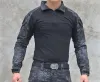 Footwear Kryptek Typhon Camo Tactical Shirt G2 Lång ärm snabba torra män kamouflage armé militär airsoft strid vandring jakt t -shirt