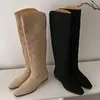 Botas Danxuefei Feminino de Camurda Natura