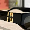 Designer Niu vislumbram óculos de sol com um design de olho de gato em negrito, homens e mulheres, moldura oval de acetato de acetato pequeno gafas smu07zs férias de férias festas 5yef