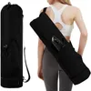 Outdoor Bags Large Capacity Exercise Yoga Mat Bag With Water Bottle Pocket Full-Zip Canvas Sports Pilates Backpack Fitness