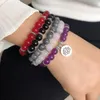 Bracelet de bracelet élastique élastique Chaîne de bracelet Méditation élastique