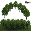 Bottles Accessories High Quality Model Tree Plastic Sand Table Highly Simulated Micro Landscape Train 3.5cm