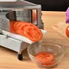 Processori manuale Frutta affettata meccanica Commerciale taglio domestico Tomato a fetta di radice arancione Meccanica di taglio arancione Dare il fissatrice desktop