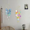 Dekorative Figuren attraktive hängende Wind -Chime langlebige kreative Schalenmond Dream Chimes Zierament