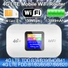 Routrar 4g lte router trådlös wifi mini bärbar modem utomhus hotspot pocket mifi 150mbps 3000mAh sim card slot repeater wps connect