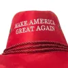 Trump Red Hat Make American Great Again Again Uomini e donne in stile etnico Cappelli da cavalieri retrò 0422