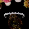 Hair Clips 3A Cubic Zirconia Crystal Headband Wedding Jewelry Diademas Birthday Party Tiara Accessories For Girls A01534