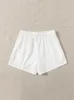 Women's Shorts Y2K Summer Shorts Womens Print Elastic Drawstring High Waist Sports Loose Shorts Y240420