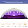 69leds sèche-ongles Lampe à ongles LED UV pour guérir tout vernis à ongles en gel avec équipement d'outil de salon de manucure professionnelle de détection de mouvement 240408