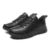 Scarpe casual cotone uomo inverno in pelle invernale in pizzo caldo su sneaker nere desinger zapatos de hombre plus size 47