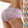 Calcinha feminina verão de alta qualidade impressão de flores de plus size cueca cuecas de roupas de sono ultra finas para mulheres