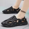 Pantofole da uomo estate comode piattaforma sandali all'aperto zoccoli infrasoli da spiaggia a sfiorature per interni maschi scarpe da bagno 240417