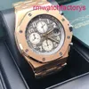 AP AP Automatic Wrist Watch Royal Oak Offshore Series Calendar Timing Timing Red Devil Vampire Automatic Mechanical Steel Gold Fashion Men Watch 26470or.oo.1000or.02