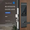 Contrôler Bluetooth Bluetooth en ligne Smart Digital Electronic Door Lock pour Home Office Apartments Hotel