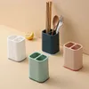 2Grid Kitchen Drain Chopsticks Cage Holder Spoon Fork Knife Shelf Storage Rack Tableware Draining Rack Cutlery Storage Organizer