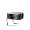 Justerbar aluminium Laptop Stand Portable Notebook Support Holder för MacBook Pro iPad Air Computer Tablet Riser Cooling Bracket