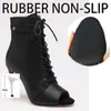 Dance Shoes Genuine Leather 2024 Sexy Women Thin HIgh Heels Trend Stilettos Jazz Lady Indoor Customizable Street Big Size