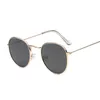 Klassische runde Sonnenbrille Mann Vintage kleiner Rahmen Fahren Sonnenbrillen Marke Designer Retro Männliche Schwarze Shades de Sol 240417