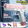 Été 1911 Water Gun Electric Pistor Shooting Tot Full Automatic Automatic Gun Pool Pool Place Toy for Kids Children Gift 240417