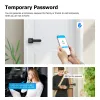 Contrôle des empreintes digitales Smart Lock TT Lock App Contrôle Biométrique Mot de passe Biométrique Poigure Electronic Verreaux pour chambre à domicile avec des touches