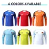 Gardien de but personnalisé en jersey kit de chemise de gardien de football rembourré personnalisé pour les jeunes garçons adultes avec numéro de nom 240416