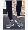 Casual Shoes Men Vulcanized Sock Drechted Knited Sport Sneakers Anti-Slip Płaskie mokasyny na zewnątrz rozmiar 39-46