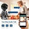 Controllo MCCPUO 5MP Robot PTZ IP IP CAMERA IPPRITALLANCE CAMERA VIDUILLANZA IN CAMERA WIFI Smart Home AI Human Detect Wireless CCTV Camera