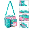 Bags Lunch Bags for Children Unicorn Insulated Lunch Tote Bag for Boys Girls Adjustable Shoulder Strap Durable Handle Bottle Pocket