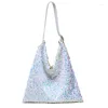 Sac Luxury Sequins Femme Sacs à bandoulière Designer sacs à main mode brillant grande capacité Tote Messenger Lady Big Poss Shopper